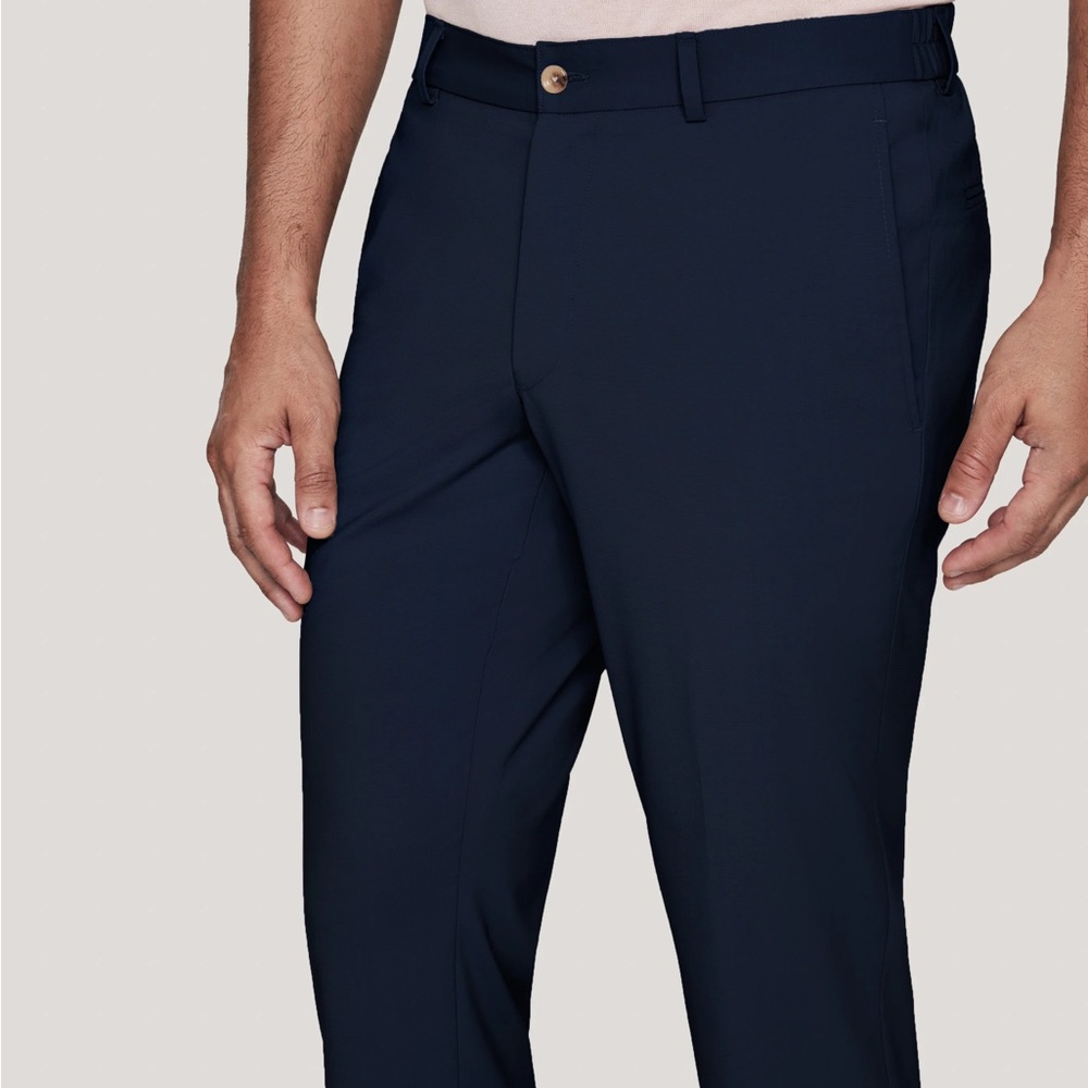 Jack Victor Pants Active Stretch Size 36‎ Short Blue